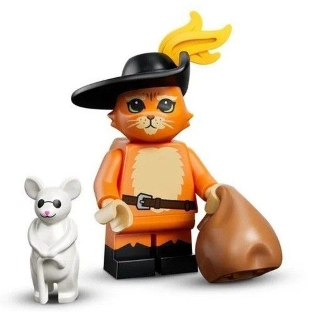 SHREK SERIES - LEGO - PUSS IN BOOTS MINIFIGURE - 71053 - NEW SEALED - MINIFIG